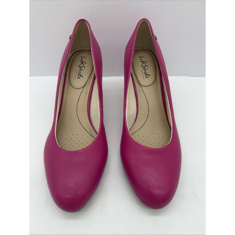LifeStride Parigi Womens Size 11 M Pink Pumps Patent Shoes